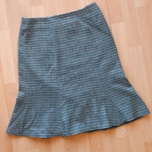 JESSICA Trumpet Skirt Above The Knee Light Blue💙